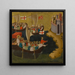Aankomst van Sint-Ursula in Keulen - Bernardo Daddi — ingelijst kunstwerk aan de muur