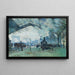 Reproduction of the painting Arrival of the Normandy Train - Claude Monet