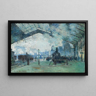 Aankomst van de trein uit Normandië - Claude Monet