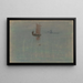 Bateaux au crépuscule - Arthur Bowen Davies — framed artwork on a wall