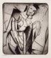 Glass figure painting - Arthur Bowen Davies — artwork view