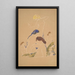 Spring Growth Painting - Arthur Bowen Davies — framed artwork on a wall