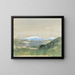 Landschap - Arthur Bowen Davies — ingelijst kunstwerk aan de muur