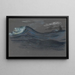 Vloedgolven op zee - Arthur Bowen Davies — ingelijst kunstwerk aan de muur