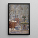 Rue du Parc à Boston Commons - Arthur Clifton Goodwin — ingelijst kunstwerk aan de muur