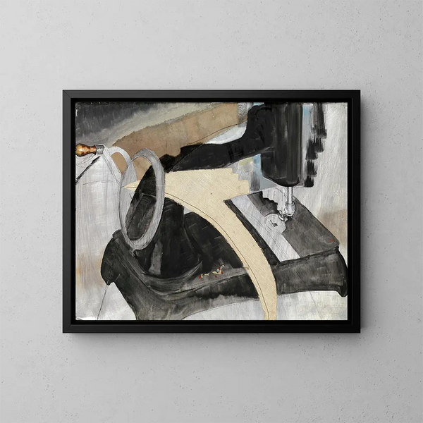 Handmatige naaimachine - Arthur Dove — ingelijst kunstwerk aan de muur