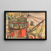 Pétrolier II - Arthur Dove — framed artwork on a wall