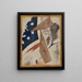 Portrait of Ralph Dusenberry - Arthur Dove — framed artwork on a wall