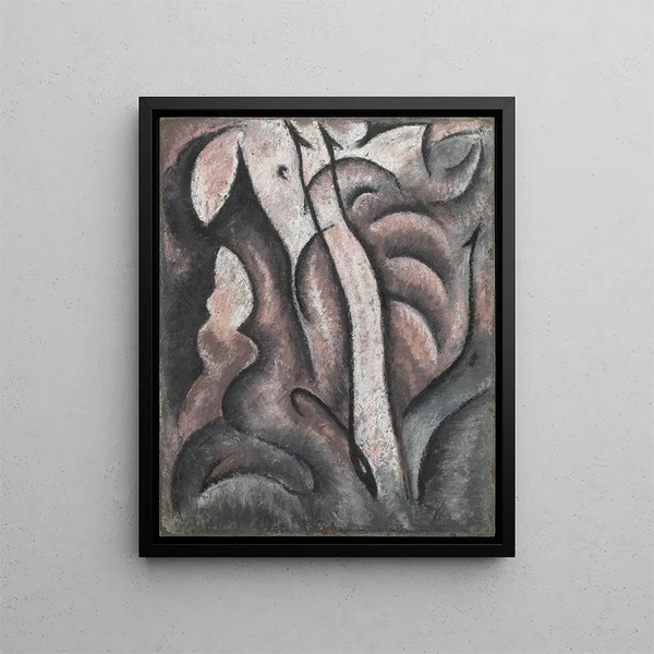 Sentimentele Muziek - Arthur Dove — ingelijst kunstwerk aan de muur