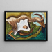 Studie voor een geit - Arthur Dove — ingelijst kunstwerk aan de muur