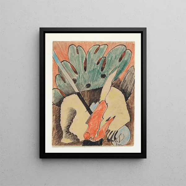 Onbekend schilderij - Arthur Dove — ingelijst kunstwerk aan de muur