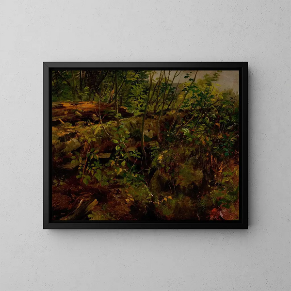 Study from Nature - Arthur Fitzwilliam Tait — framed artwork on a wall