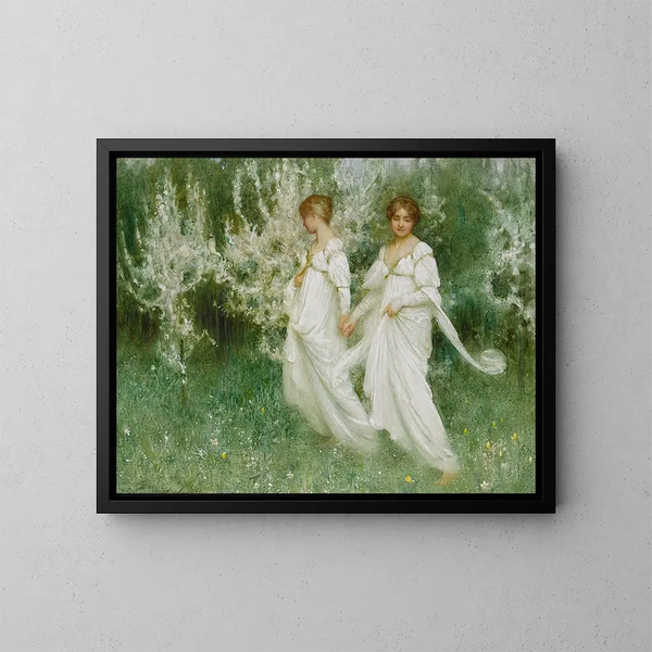 Innocence - Arthur Hacker — framed artwork on a wall