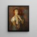 Damaged Painting - Arthur Hacker — framed artwork on a wall