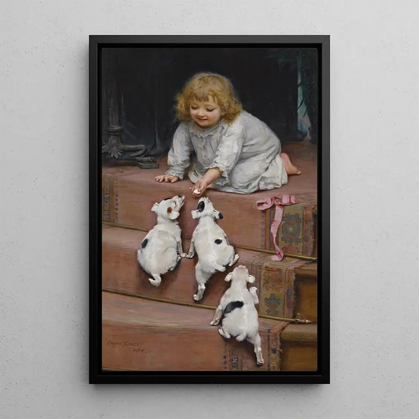 A Tie - Arthur John Elsley — framed artwork on a wall