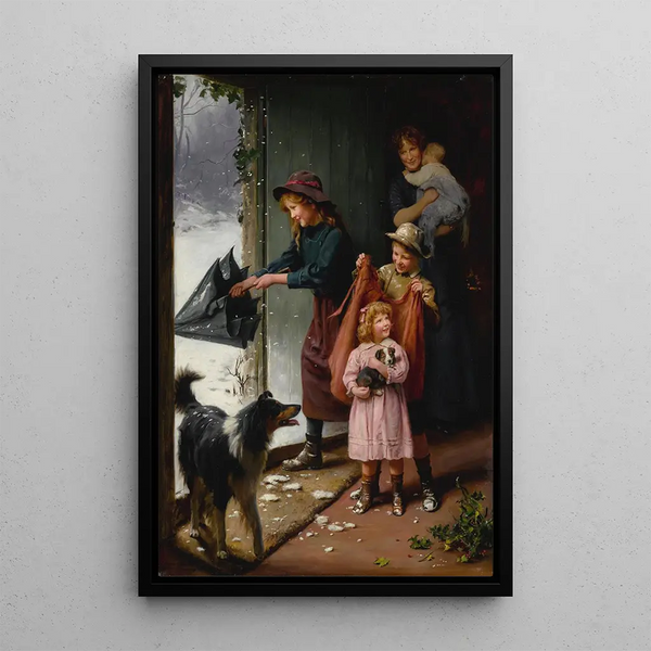 Reproduction of the painting Finally at Home - Arthur John Elsley