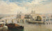 Vue du Pont Neuf à Paris avec Notre-Dame au Loin - Arthur Joseph Meadows — weergave van het kunstwerk