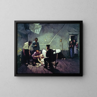 La Dernière Déclaration - Arthur Kampf — ingelijst kunstwerk aan de muur