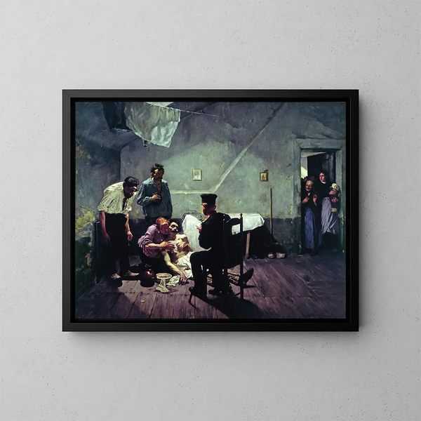 La Dernière Déclaration - Arthur Kampf — framed artwork on a wall