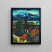 Ascona - Arthur Segal — framed artwork on a wall