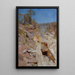 Reproduction of the painting Fires Lit - Arthur Streeton