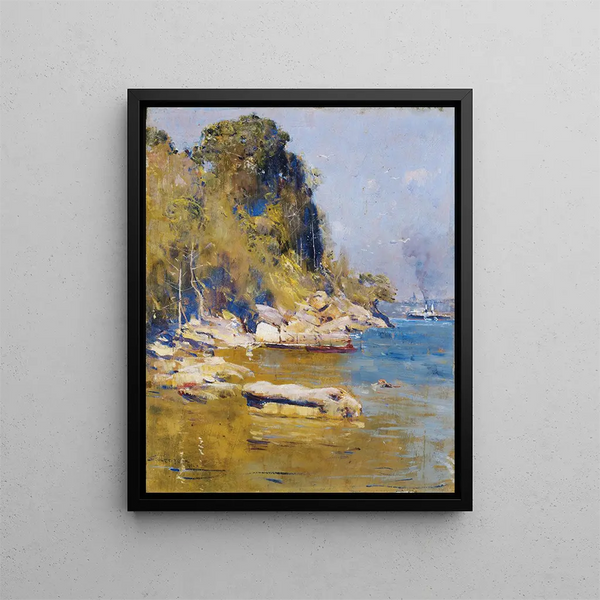Arthur Streeton - From my camp Sirius Cove.webp