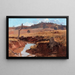The Stream - Arthur Streeton — framed artwork on a wall