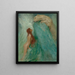 Arctic Encounter Painting - Arthur Wardle — framed artwork on a wall