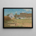 Farm in Brittany - Arthur Wesley Dow — framed artwork on a wall