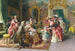Verjaardag van grootmoeder - Arturo Ricci — weergave van het kunstwerk