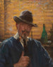 Zelfportret - Arvid Frederick Nyholm — weergave van het kunstwerk