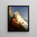 Heiligen Augustinus en Monique - Ary Scheffer — ingelijst kunstwerk aan de muur