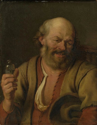 Ary de Vois - A Man with a Gin Bottle.webp