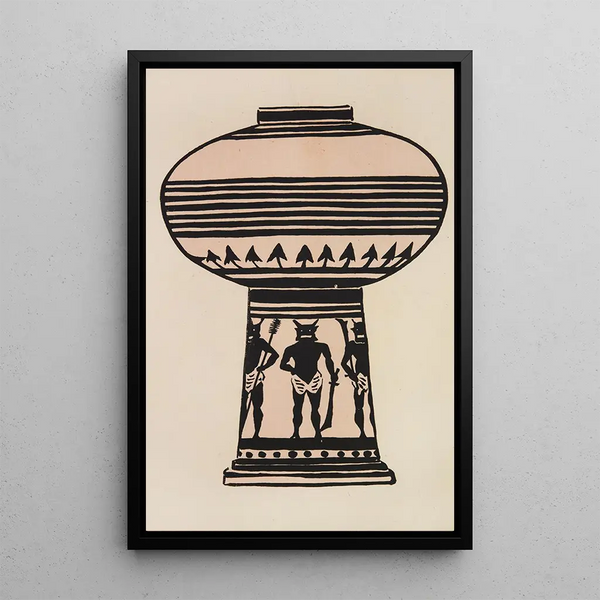 Mokugo zuansh Pl05 - Asai Chū — framed artwork on a wall
