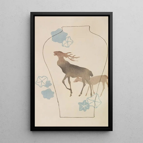 Reproduction of the painting Mokugo zuansh Pl12 - Asai Chū