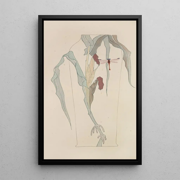 Mokugo zuansh Pl14 - Asai Chū — framed artwork on a wall