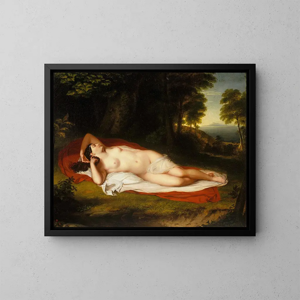 Ariane Painting - Asher Brown Durand — framed artwork on a wall