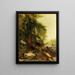 Landschap van Kaaterskill - Asher Brown Durand — ingelijst kunstwerk aan de muur