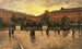 Napels, Palais Royal - Attilio Pratella — weergave van het kunstwerk