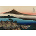 Reproductie van het schilderij Aube à Isawa dans la province de Kai - Katsushika Hokusai