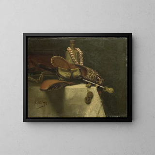 August Alleb - Still Life with Oriental Slippers.webp
