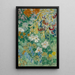 Flower Painting - August Babberger — framed artwork on a wall
