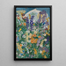 Reproductie van het schilderij Bloemen op de berg - August Babberger