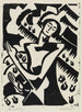 Vrouw in de lente - August Babberger — weergave van het kunstwerk