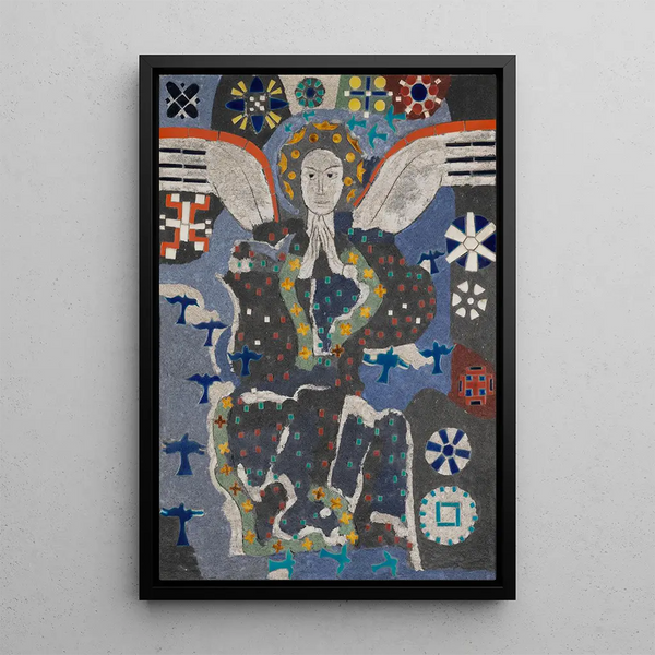 Grote engel - August Babberger — ingelijst kunstwerk aan de muur