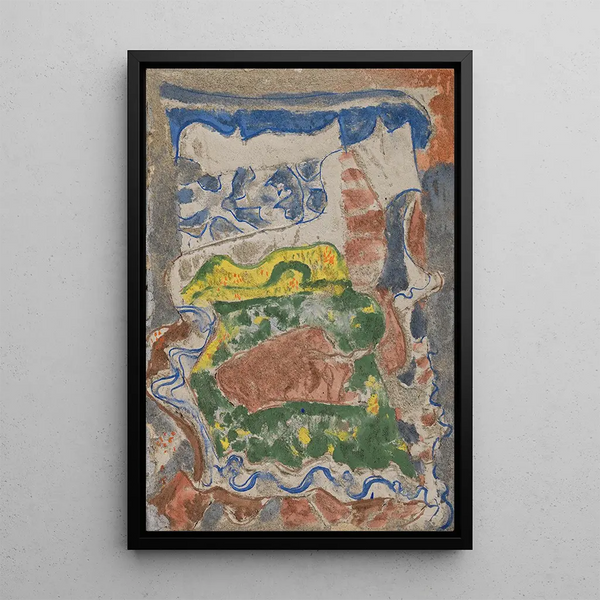 Landscape - August Babberger — framed artwork on a wall