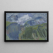 Mountain Landscape Painting - August Babberger — framed artwork on a wall