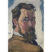Zelfportret - August Babberger — weergave van het kunstwerk