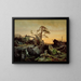 Landschap - August Cappelen — ingelijst kunstwerk aan de muur