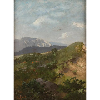 August Fink - Mountain landscape.webp
